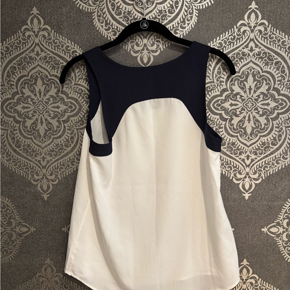 The Limited Navy and White Tank Top - Picture 3 of 3